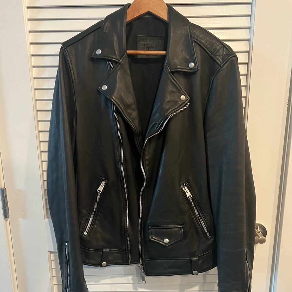 All Saints Leather Jacket